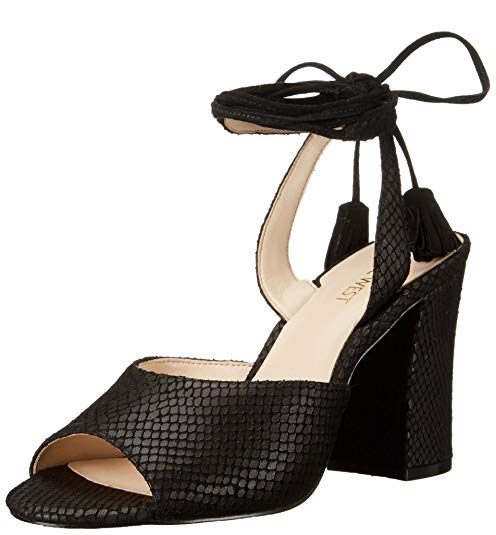 Nine West Women's Bellermo Leather Dress Sandal