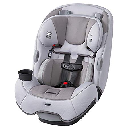 Safety 1st TrioFit 3-in-1 Convertible Car Seat, Cool Grey