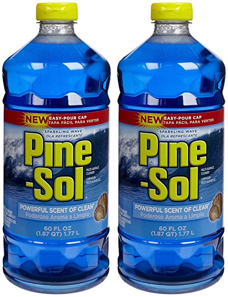 Pine Sol Pine Sol Cleaner - 60 oz - Sparkling Wave - 2 pk