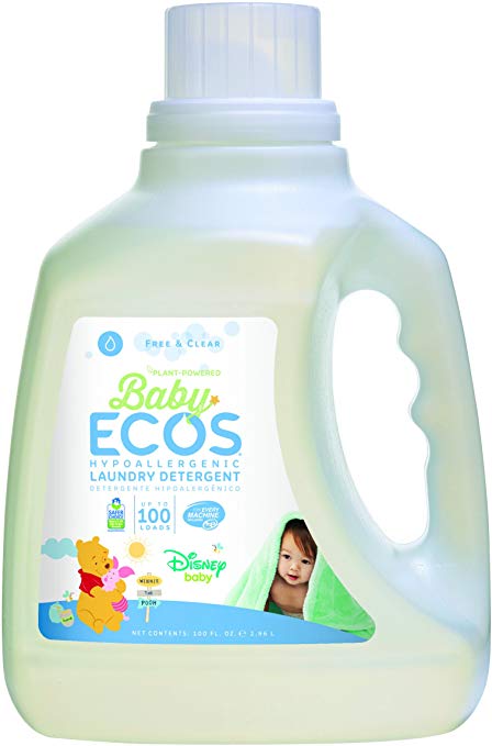 Earth Friendly Products Baby Ecos Free and Clear Disney, 100 Ounce (2 Pack)