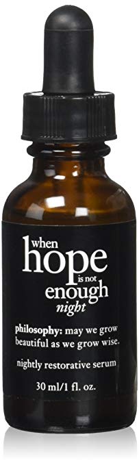 Philosophy When Hope is not Enough Nightly Restorative Serum 1 Ounce