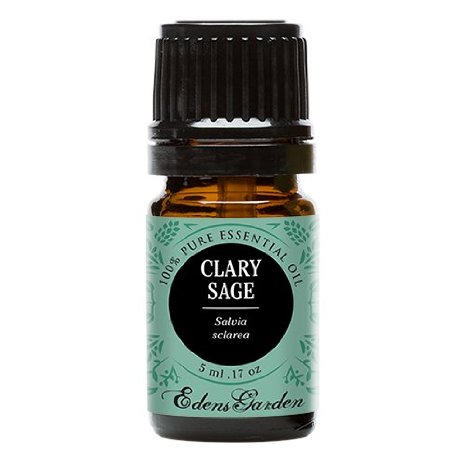 Clary Sage 100 Pure Therapeutic Grade Essential Oil by Edens Garden- 5 ml