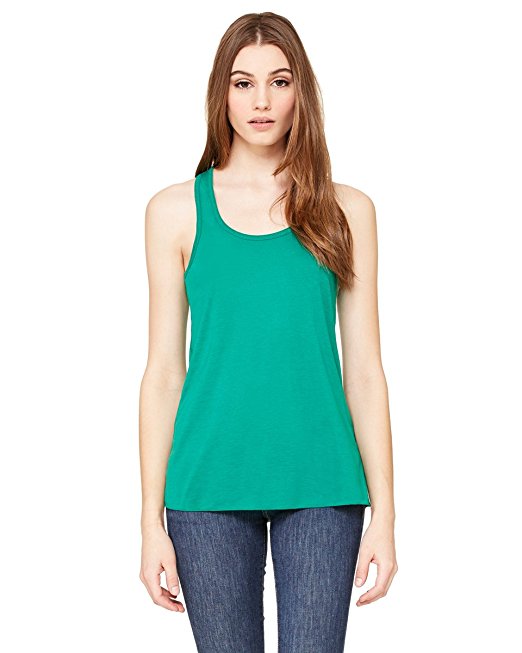 Bella Ladies Flowy Racerback Tank