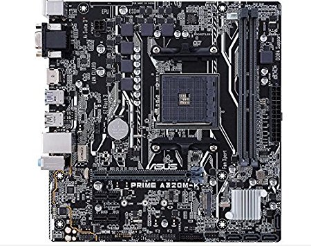 ASUS PRIME A320M-K AMD Ryzen AM4 DDR4 HDMI VGA M.2 USB 3.1 Micro-ATX Motherboard