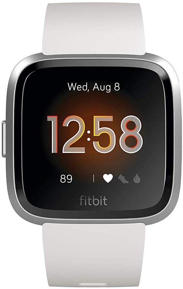 Fitbit Versa Lite Health & Fitness Smartwatch with Heart Rate, 4  Day Battery & Water Resistance, White