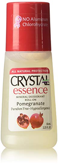 Crystal Body Deodorant Roll-On Pomegranate, 2.25 oz