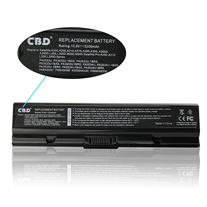 Laptop Battery for Toshiba PA3534U PA3535U-1BRS PABAS098 pa3533u-1brs pa3534u-1brs pa3535u