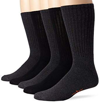 Dockers Men's Docker's 5 Pack Cushion Comfort Sport Crew Socks