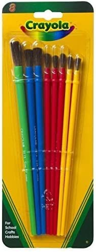 Crayola 05-3516 8 Pack Crayola Arts And Crafts Brush Set