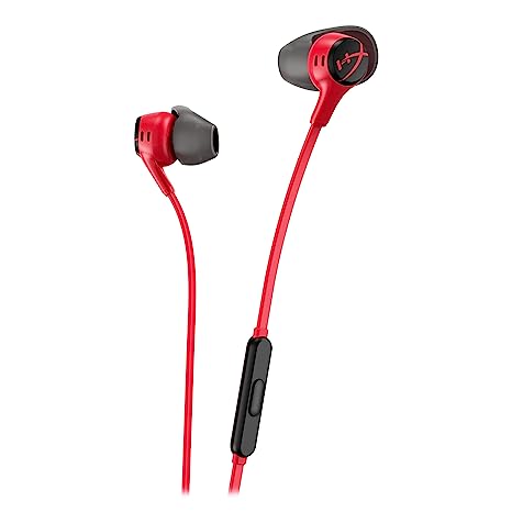 HyperX Cloud Earbuds II Gaming Earbuds with Mic - Red (705L8AA)