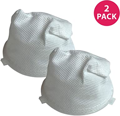 2-Pack Washable Vacuum Filters Fits Dirt Devil F5 Filter For Scorpion Hand Vacs Models 08200, 8201, 08210, 08215X & More; Replaces Dirt Devil Part # 3-DEA950-001 (3DEA950001)