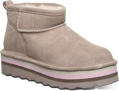 BEARPAW Women's Retro Shorty Boot | Women's Ankle Boot | Comfortable Winter Boot