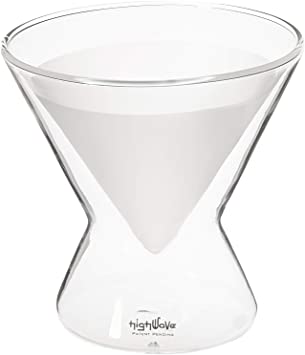Highwave La Martini Glass, 8 oz, Clear