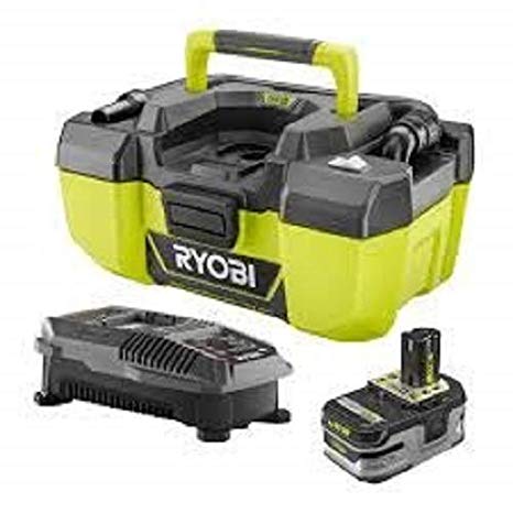 Ryobi 18-Volt ONE  Lithium-Ion Cordless 3 Gal. Project Wet/Dry Vac with Accessory Storage Kit, (1) 3.0 Ah Battery, and Charger Model# P1978N