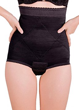 Wink Flats Post-pregnancy Belly Compression Postpartum Girdle, Medium, Black