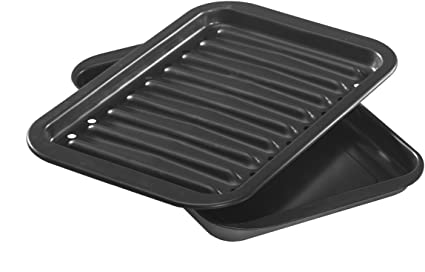 Nordic Ware Broiler Pan, 2-Piece Set, Nonstick