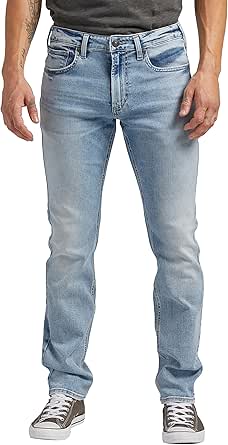 Silver Jeans Co. Men's Konrad Fit Slim Leg Jeans