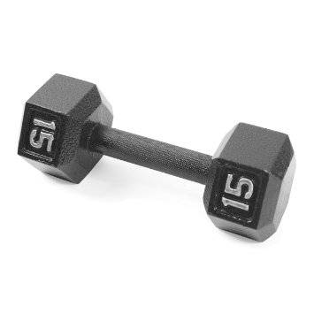 CAP Barbell Cast Iron Hex Dumbbell