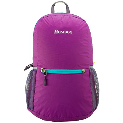 Homdox 22L Ultra Lightweight Packable Travel Backpack Handy Foldable Hiking Daypack - Durable & Waterproof