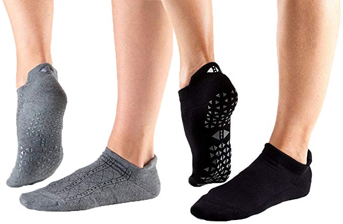 Grip Barre, Dance, Yoga Socks - Tavi Noir Women’s Savvy Non-Slip Socks 2 pack