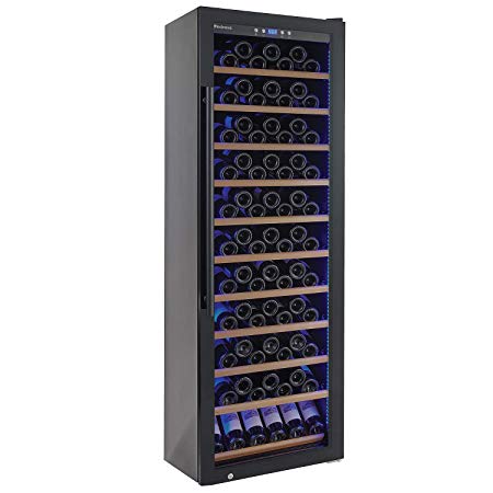 Wine Enthusiast Classic L 200 Bottle Wine Cellar - Freestanding Wine Refrigerator