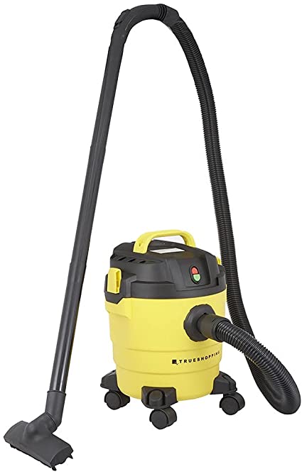 Wet and Dry Vacuum Cleaner - Indoor and Outdoor Multi Purpose 3 in 1 Vac with Blower - Lightweight 1200W Powerful 16kPa Suction - Crevice Tool and Floor/Upholster Brush Included - 10L Litre Capacity