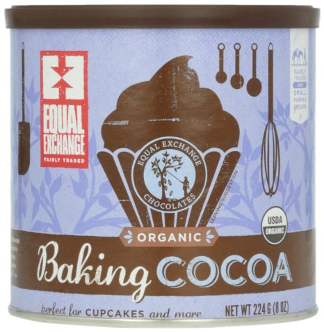 Equal Exchange Baking Cocoa, 8-Ounce Can