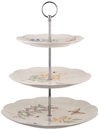 Lenox Butterfly Meadow 3-Tiered Server