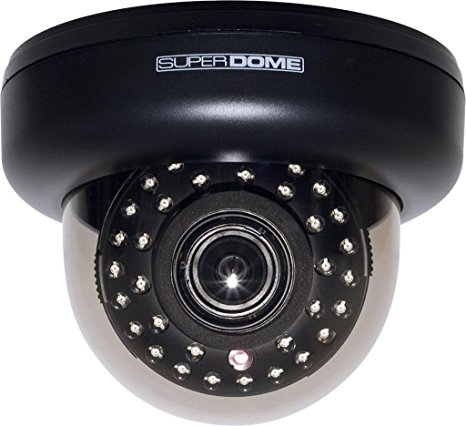 EYEMAX ID-6335V - SUPERDOME® Series IR Dome Camera   700TVL   Sony EXVIEW HAD II CCD  2.8~12mm AVF   0.1 Lux(Color)/0 Lux (B/W)   Sony Effio-E DSP Chip   OSD   2DDNR   Smart IR  ATR   HLC   4-Axis   12VDC