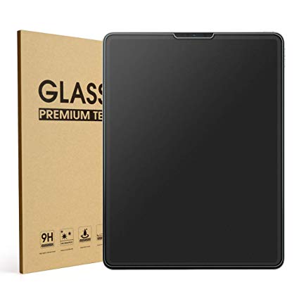 Mothca Matte Screen Protector for iPad Pro 11 inch 2018, Anti-Glare & Anti-Fingerprint No Dazzling 9H Hardness HD Tempered Glass Shield Film for iPad Pro 11", Smooth as Silk Amazing Touch