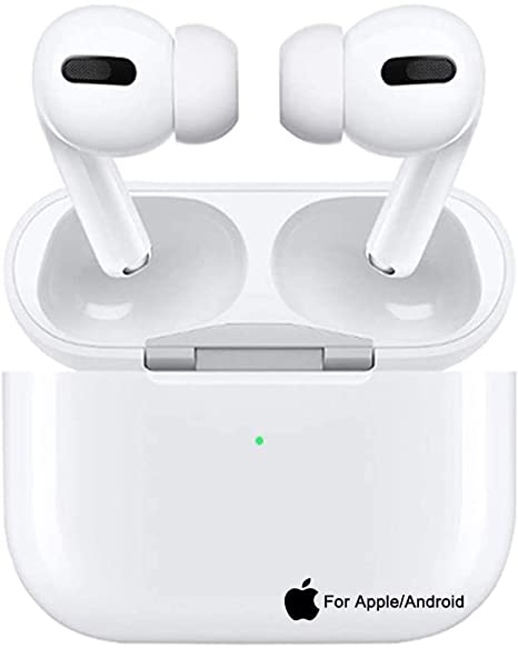 Wireless Earbuds Bluetooth 5.0 Headphones 2020 Latest Intelligent Noise Reduction (Support Fast Charging) Pop-ups Auto Pairing/iPhone/Apple/Samsung/Airpods and Airpod in-Ear Headphones