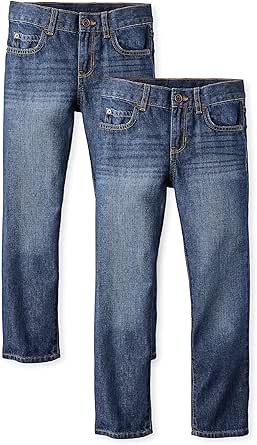 The Children's Place Boys' Multipack Basic Straight Leg Jeans