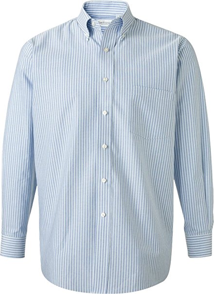 Van Heusen Men's Long Sleeve Oxford Dress Shirt