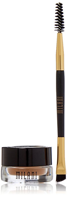 Milani Stay Put Brow Color, Medium Brown, 0.09 Ounce (Packaging May Vary)