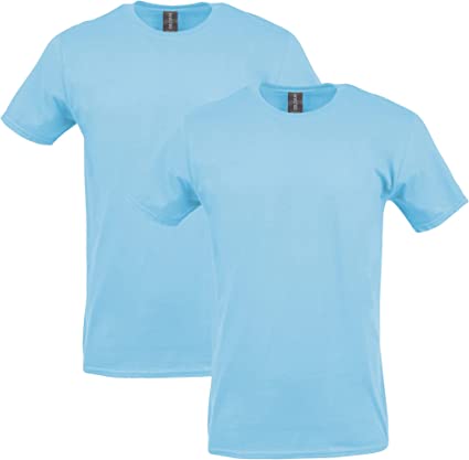 Gildan Men's Softstyle Cotton T-Shirt, Style G64000, 2-Pack