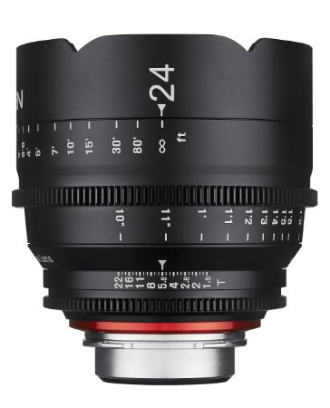 Rokinon Xeen XN24-NEX 24mm T1.5 Professional CINE Lens for Sony E Mount (FE)