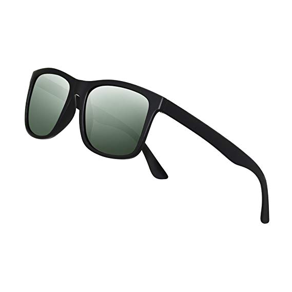 Polarized Sunglasses for Men TR90 Unbreakable Mens Sunglasses Driving Sun Glasses For Men/Women