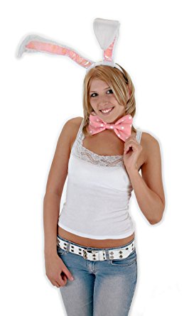 elope Bunny Ears Bow and Tail Set