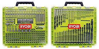 Ryobi A981952QP 195 Piece Drilling and Driving Kit for Wood, Plastic, Metal, and Masonry Work