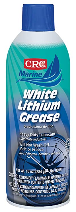 CRC Marine White Lithium Grease, 10 oz (284 gms)