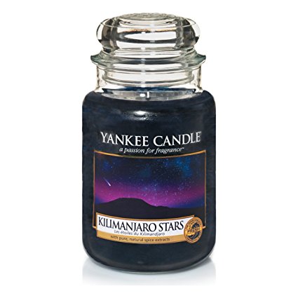 Yankee Candle Kilimanjaro Stars Jar Candle, Large - Blue