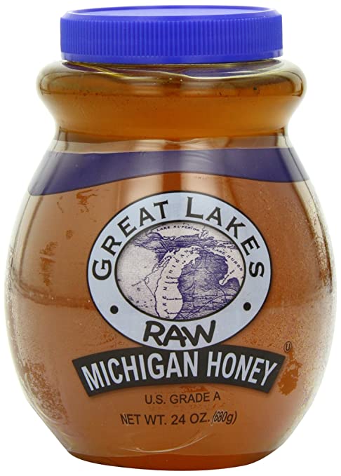 HoneyTree Great Lakes Raw Michigan Honey, 24-Ounce