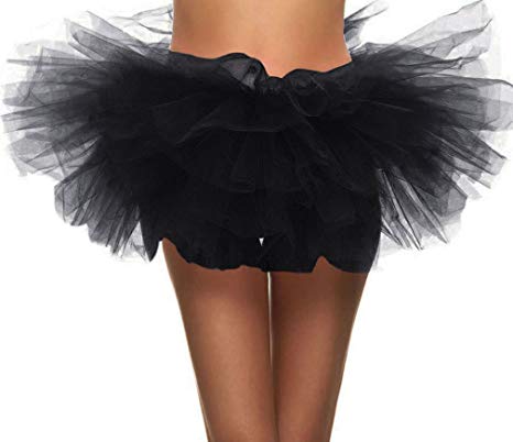 Toppers Women's Tutu Skirt 3,4,5 Layered Party Dress-Up Ballet Tulle Tutu Skirt