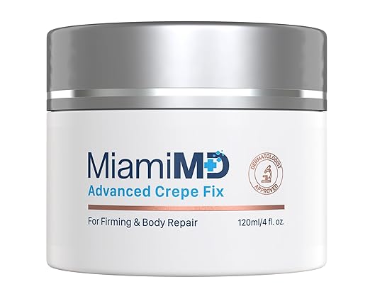 Advanced Crepe Fix - Anti Aging and Skin Firming Cream For All Skin Types - Cruelty Free, Paraben Free Skin Care - 120 ml (4 fl oz)