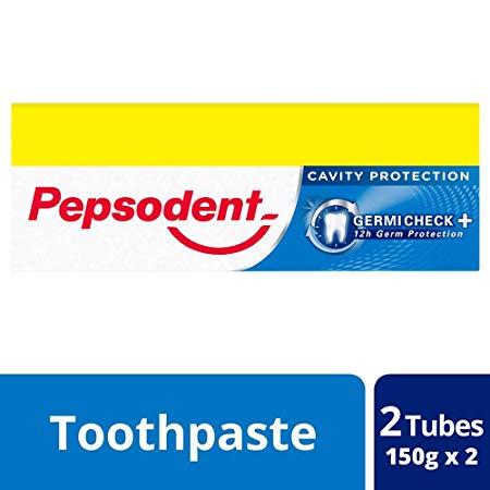 Pepsodent Germicheck Toothpaste - 150 g (Pack of 2)