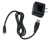 Motorola USB Wall Charger with Micro USB Data Cable - Bulk Packaging - Black