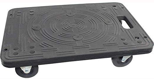 MaxWorks 80854 Polypropylene Dolly-200-lb Capacity (Renewed)