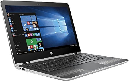 HP - Pavilion x360 2-in-1 13.3" Touch-Screen Laptop - Intel Core i3 - 6GB Memory - 500GB Hard Drive - Natural silver, Ash silver with horizontal brus...