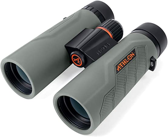 Athlon Optics Neos G2 HD Binocular - 8x42, Gray, Black