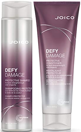 Joico Defy Damage Protective Shampoo & Conditioner Set, Preserve Hair Color, for Bond Strengthening & Color Longevity